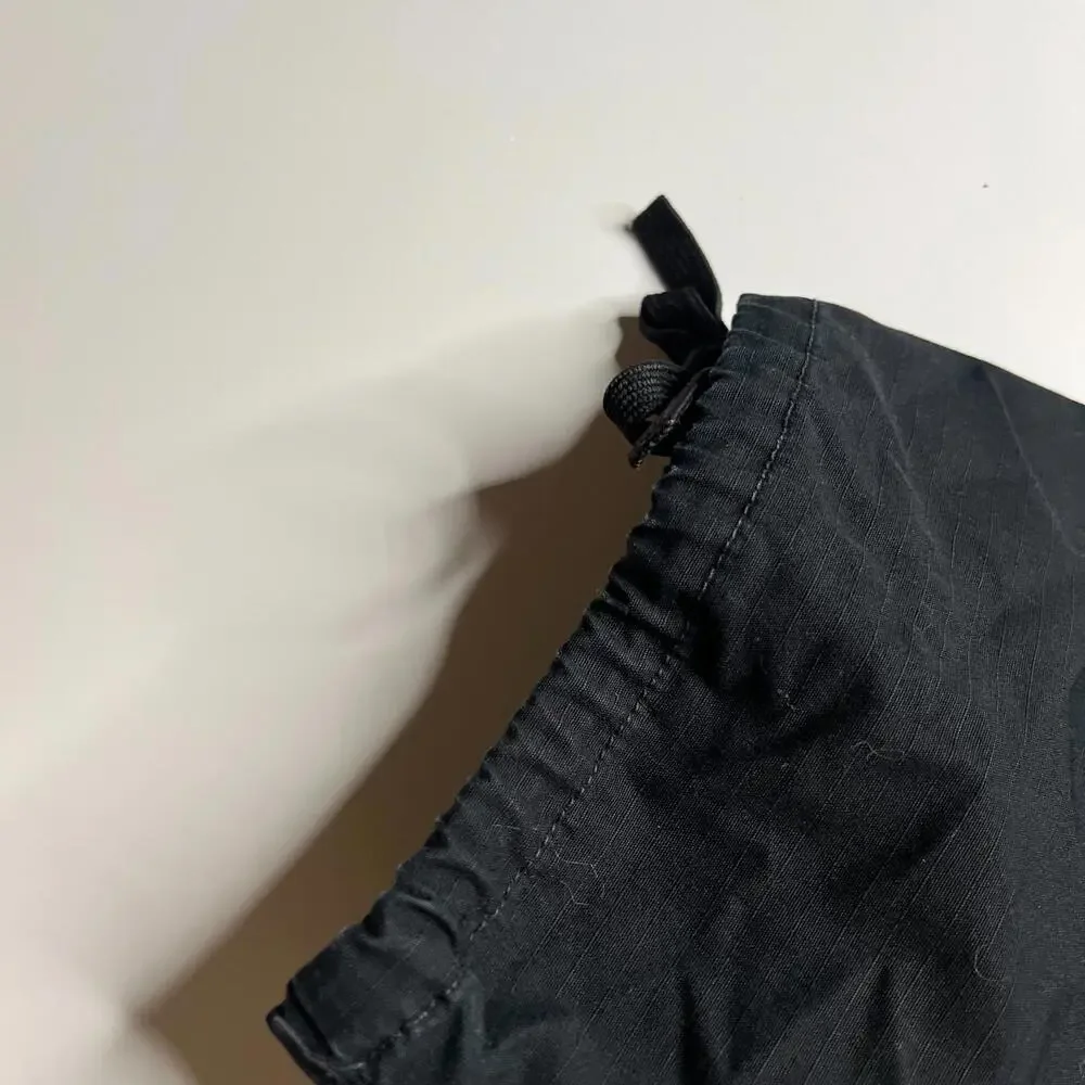 5.11 Tactical Cargo‎ Pants Black Men’s Large Ripstop Nylon Drawstring Hem Work